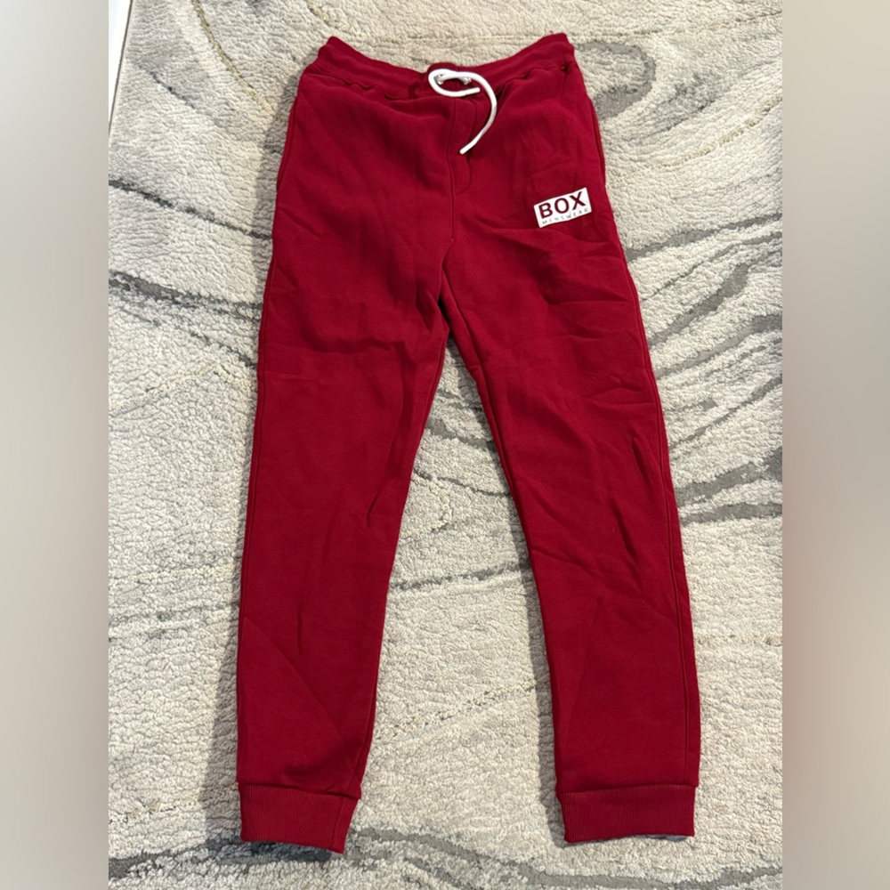 BOX Men's Vibrant Red Sweatpants